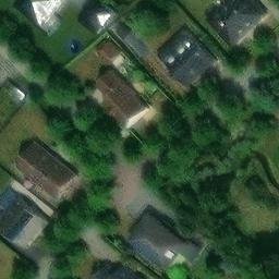 Sporthal ter wallen — aerial view