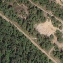 Sand Volleyball Court, Meuselwitz — aerial view