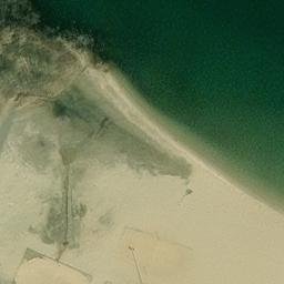 Sand Volleyball Court — aerial view