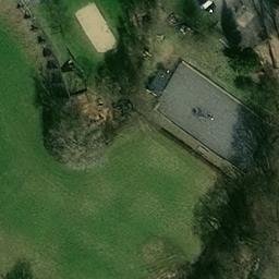 Sand Volleyball Court, Wabern — aerial view
