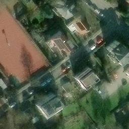Volleyball Court near Dresden — aerial view