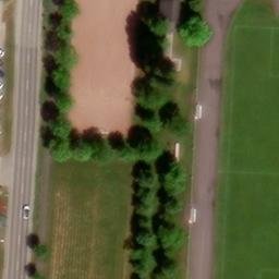 Volleyball Court — aerial view