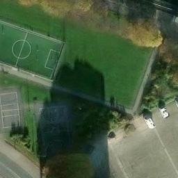 Volleyball Court — aerial view