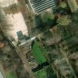 Sand Volleyball Court — aerial view