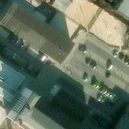Sand Volleyball Court — aerial view