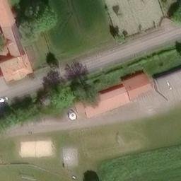 Sand Volleyball Court, Ollendorf — aerial view