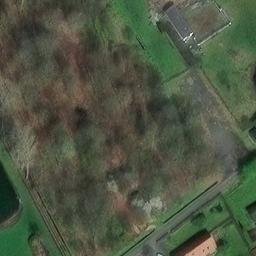 Sand Volleyball Court — aerial view