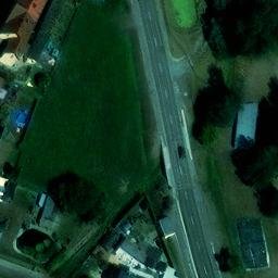 Sand Volleyball Court — aerial view