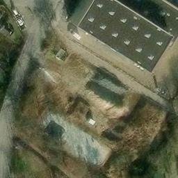 Volleyball Court near Dresden — aerial view