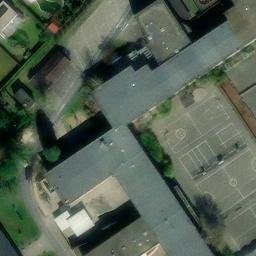 Volleyball Court — aerial view