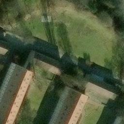 Sand Volleyball Court — aerial view