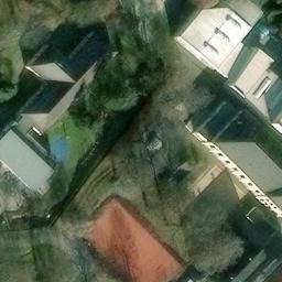 Sand Volleyball Court — aerial view