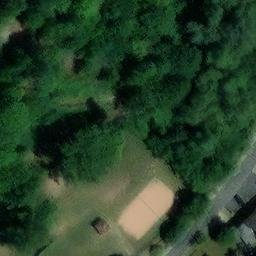 Sand Volleyball Court, Rotenburg a.d.Fulda — aerial view