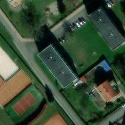 Volleyball Court — aerial view