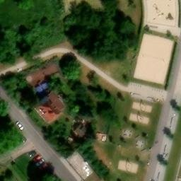 Andreasvorstadt Beach Volleyball Court — aerial view