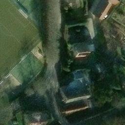 Sand Volleyball Court — aerial view