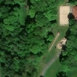 Gemünden Beach Volleyball Court — aerial view
