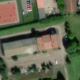 Volleyball Court — aerial view