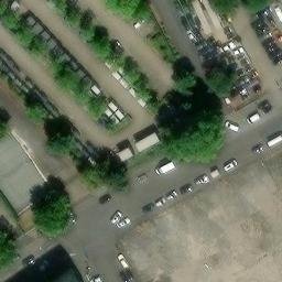 Sand Volleyball Court — aerial view
