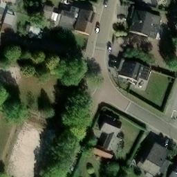 Sand Volleyball Court — aerial view