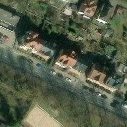 Sand Volleyball Court, Jena — aerial view