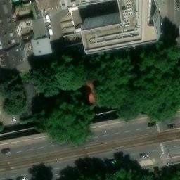 Volleyball Court near Köln — aerial view