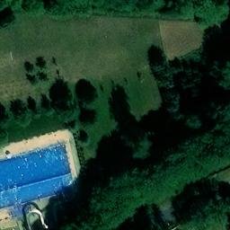 Sand Volleyball Court — aerial view