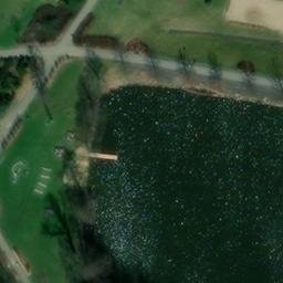Písečné hřiště — aerial view