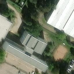 Volleyball Court — aerial view