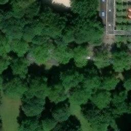 Sand Volleyball Court — aerial view