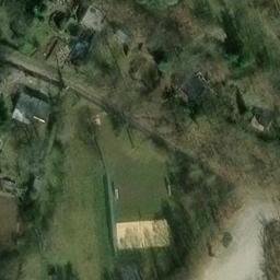 Sand Volleyball Court, Jena — aerial view