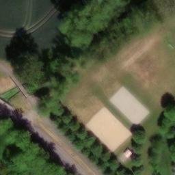 Beachvolleyball Sülzenbrücken — aerial view