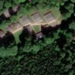 Sand Volleyball Court — aerial view