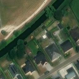 Sand Volleyball Court — aerial view