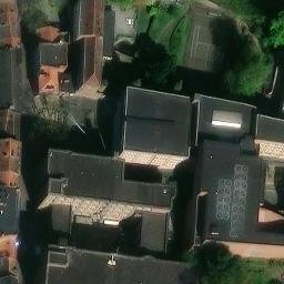 Volleyball Court — aerial view