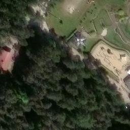 Sand Volleyball Court, Kranichfeld — aerial view