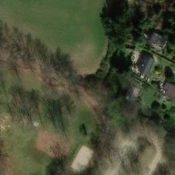 Sand Volleyball Court — aerial view
