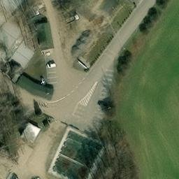 Sand Volleyball Court — aerial view