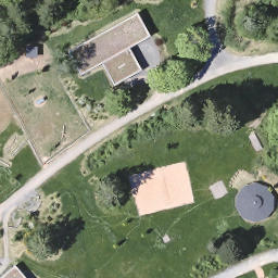 Beachvolleyball — aerial view