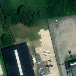 Sporthal Dadizele — aerial view