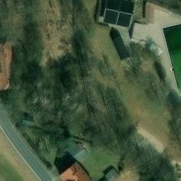 Sand Volleyball Court — aerial view