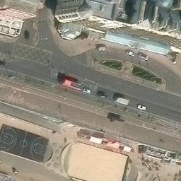 Brighton Sand Court — aerial view