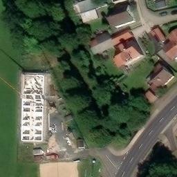 Oberzella Beach Volleyball Court — aerial view