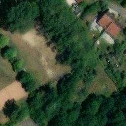 Sand Volleyball Court — aerial view