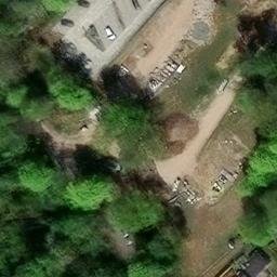 Sand Volleyball Court — aerial view