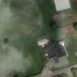 Sand Volleyball Court — aerial view