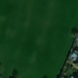 Grass Volleyball Court — aerial view
