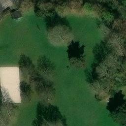Sand Volleyball Court — aerial view