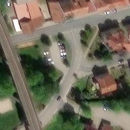 Sand Volleyball Court, Stadtilm — aerial view