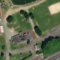 Sand Volleyball Court — aerial view
